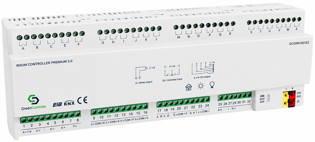 Room Controller Extended 2.0 – left view