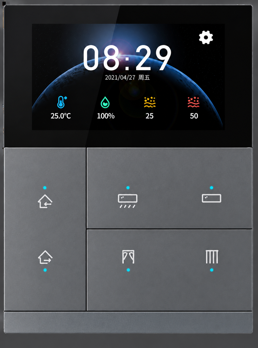 KNX Waltz Touch + Pad, Secure, GREY