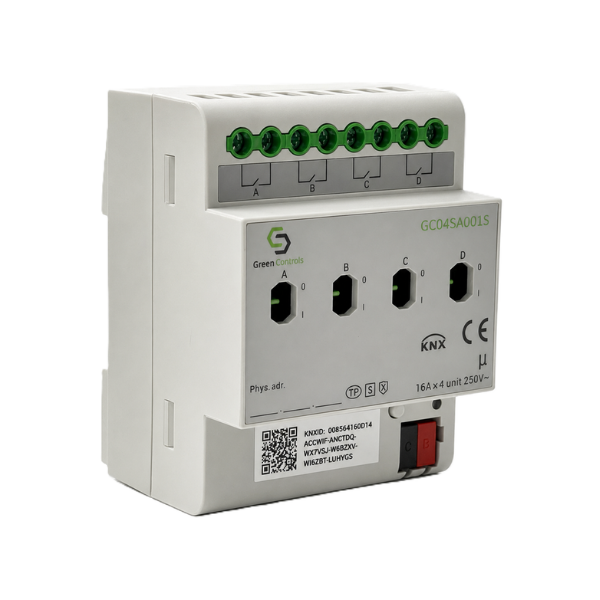 Switching Actuator, 4 channel, 16A, Secure