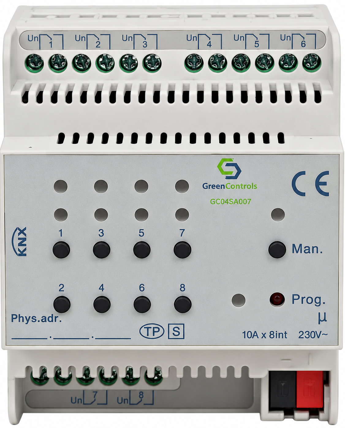 Multifunction Switching Actuator, 8 channel, 10A