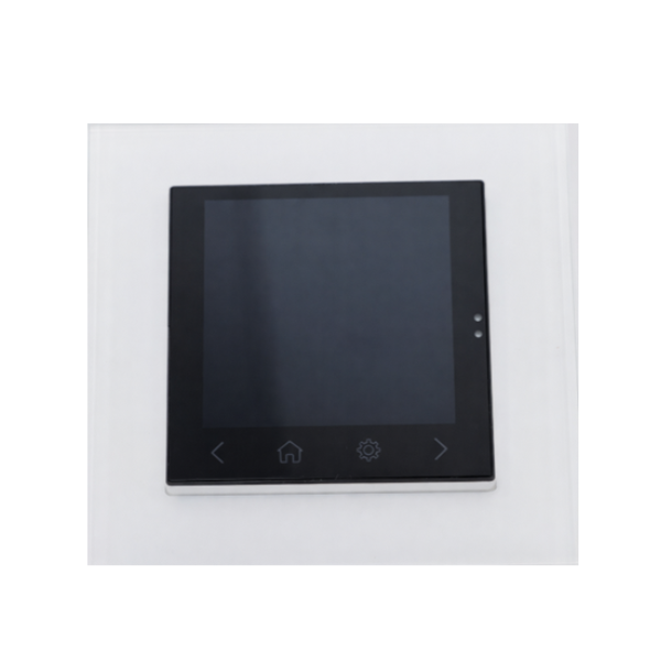 GreenControls Touch Panel Mini 2.6inch, WHITE FRAME, GLASS