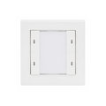 GreenControls 2 Fold Push Button, WHITE, no frame