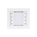 GreenControls 4 Fold Push Button, WHITE, no frame