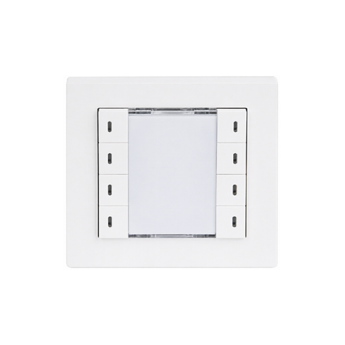 GreenControls 4 Fold Push Button, WHITE, no frame
