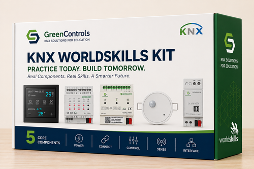 GreenControls KNX WorldSkills Kit closed box